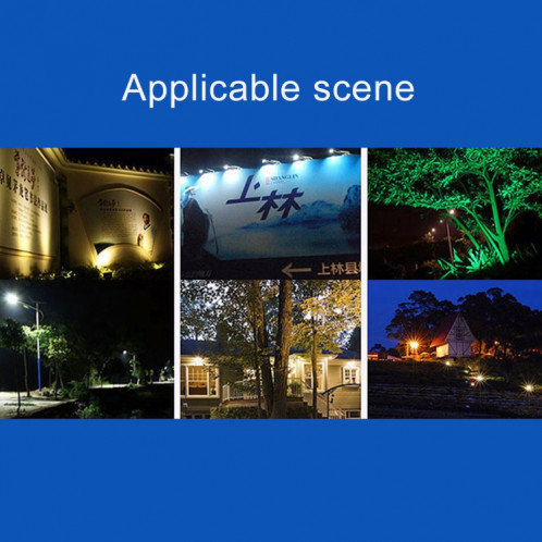 Lumière d'inondation solaire imperméable de TGD 30W IP65, lumière intelligente de 54 LEDs avec le panneau solaire et à télécommande SH5984735-016