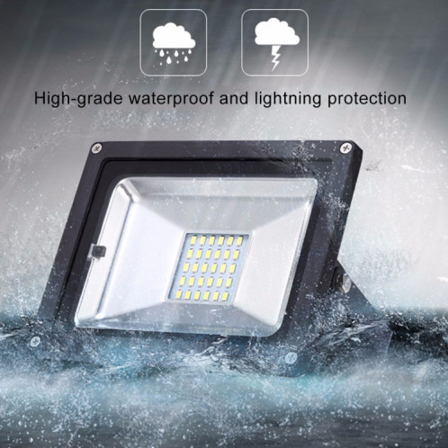 Lumière d'inondation solaire imperméable de TGD 30W IP65, lumière intelligente de 54 LEDs avec le panneau solaire et à télécommande SH5984735-016