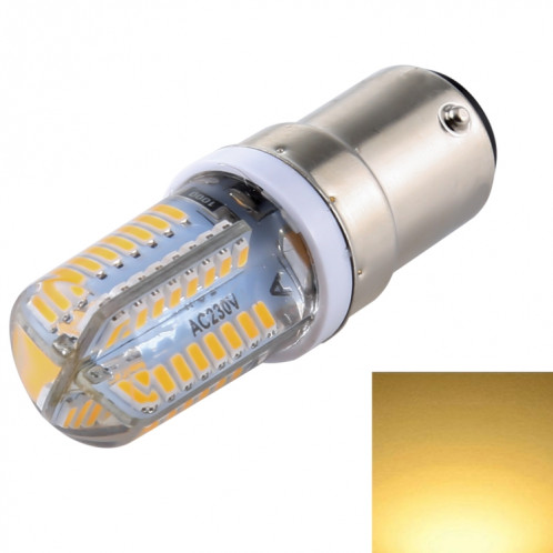 E15 SMD 3014 64 LED Dimmable LED Corn Light, AC 220V (Blanc Chaud) SH01WW289-06