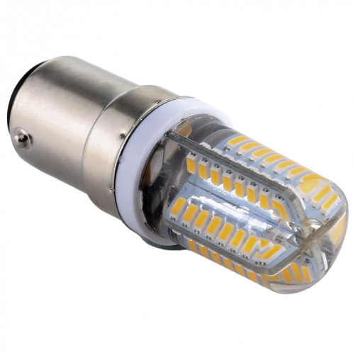 E15 SMD 3014 64 LED Dimmable LED Corn Light, AC 220V (Blanc Chaud) SH01WW289-06