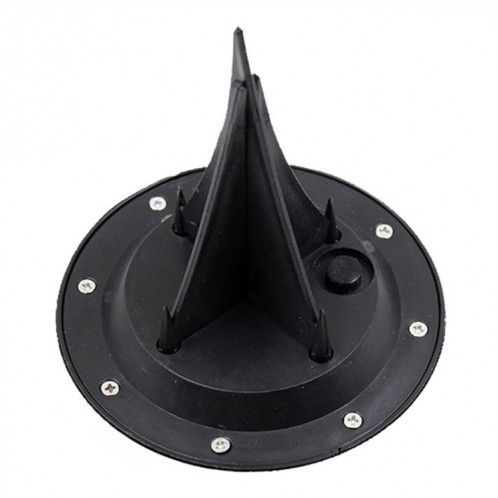 2 PCS 4 LEDs IP44 Imperméable à l'eau solaire enterré la lumière, SMD 5050 Lumière blanche sous la lampe au sol à l'extérieur de la voie de jardin Decking LED Light SH62121351-010