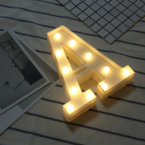 Lettre anglaise de l'alphabet une lumière décorative de forme, lumière sèche chaude de vacances de LED SH216A232-011