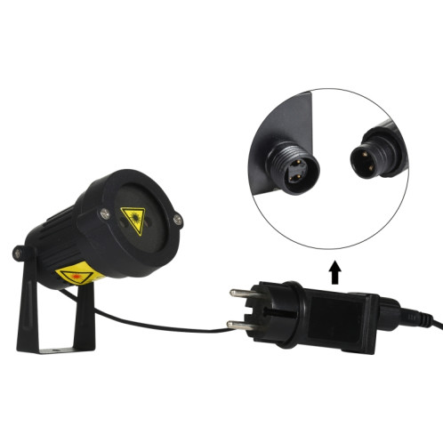 Cour extérieure LED Sky Sky Ske Star Star Star Laser Light décoratif IP44 Imperméable avec télécommande, SH63501589-011