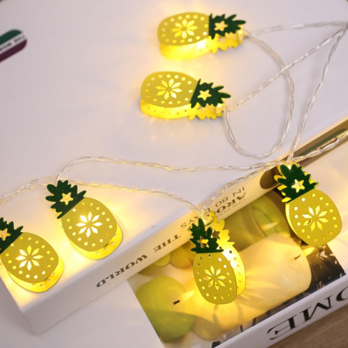 3m de fer à double face ananas prise USB romantique LED chaîne vacances lumière, 20 LEDs adolescente style chaleureuse fée décorative lampe pour Noël, mariage, chambre à coucher (blanc chaud) SH48WW420-03