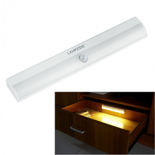 Lumière LED de capteur de mouvement infrarouge 1W 120LM, LAMPZ00E CL-G01 Distance du capteur 0-3 m (lumière jaune) SL15YL204-07