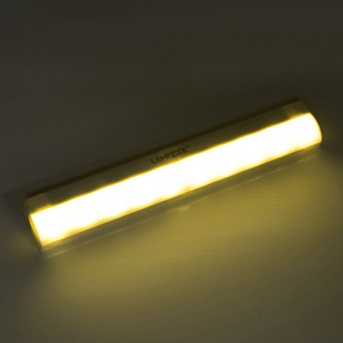 Lumière LED de capteur de mouvement infrarouge 1W 120LM, LAMPZ00E CL-G01 Distance du capteur 0-3 m (lumière jaune) SL15YL204-07