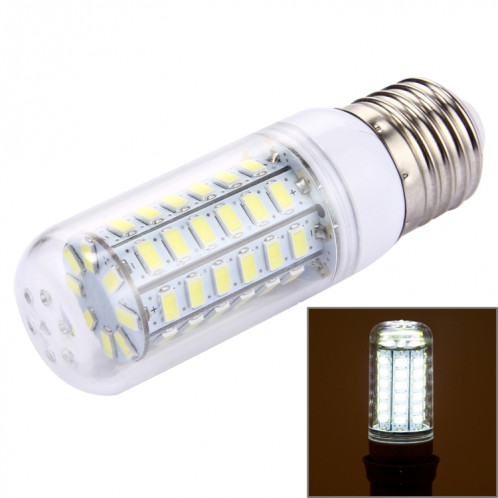 Lumière de maïs de la lumière blanche LED de l'E27 5W, ampoule de 56 LEDs SMD 5730, CA 220V SH40WL63-011