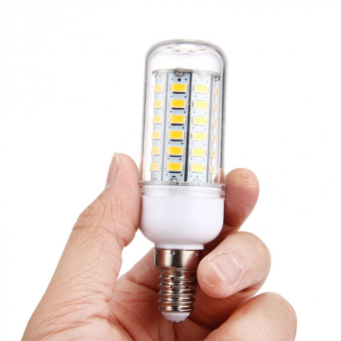E14 5W Chaud Blanc LED Maïs Lumière, 56 LEDS SMD 5730 Ampoule, AC 220V SH41WW1468-011