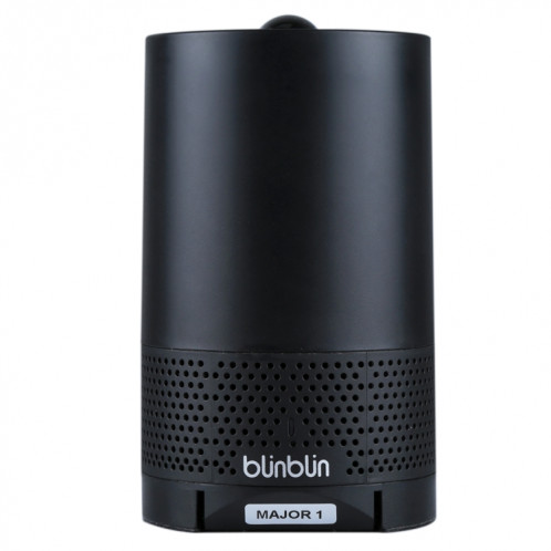 Blinblin Major 1 6W USB Charge Projecteur Laser RVB Portable Haut-Parleur Stéréo Bluetooth (Noir) SH480B1863-014
