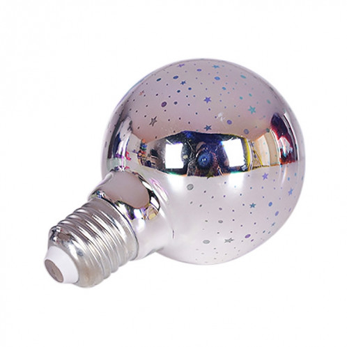 G80 E27 4W IP65 imperméabilisent l'ampoule blanche de feux d'artifice du blanc 3D, 2700K 48 LED SMD 2835 lampe d'art vintage de décoration d'atmosphère, CA 85-265V SH42WW1771-09