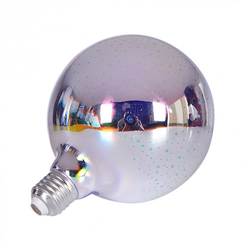 G125 E27 4W IP65 imperméabilisent l'ampoule blanche chaude de feux d'artifice de LED, 2700K 48 LED SMD 2835 lampe d'art vintage de décoration d'atmosphère, CA 85-265V SH44WW634-09