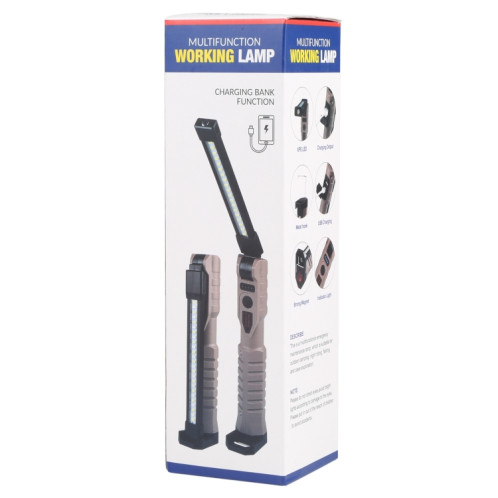 FA-WK06 Lumière de secours de travail pliable rechargeable multifonctionnel avec fonction de banque d'alimentation SH783180-07