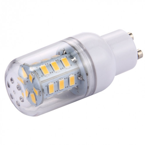 Ampoule de maïs GU10 2.5W 24 LED SMD 5730 LED, AC 110-220V (blanc chaud) SH20WW1586-011