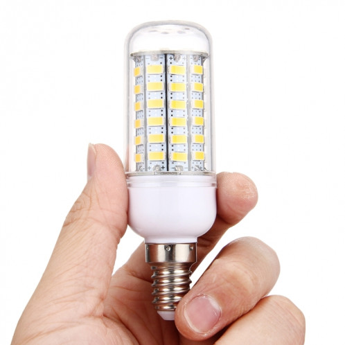 Ampoule de maïs E14 5.5W 69 LED SMD 5730 LED, AC 220-240V (blanc chaud) SH47WW1986-011