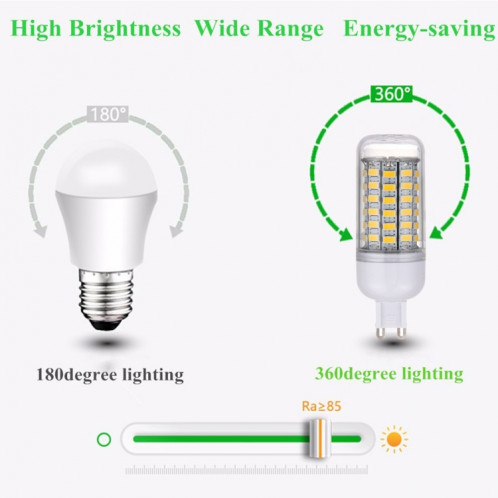 G9 5.5W 69 LED SMD 5730 Ampoule LED Maïs, AC 200-240V (Blanc Chaud) SH48WW579-011