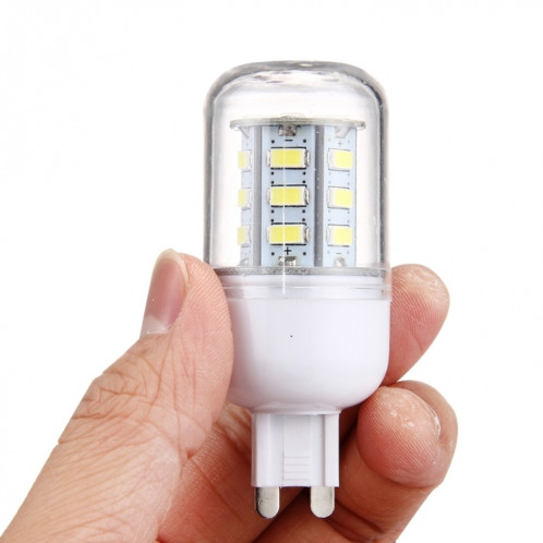 G9 2.5W 24 LED SMD 5730 Ampoule LED maïs, AC 12-80V (lumière blanche) SH18WL961-011