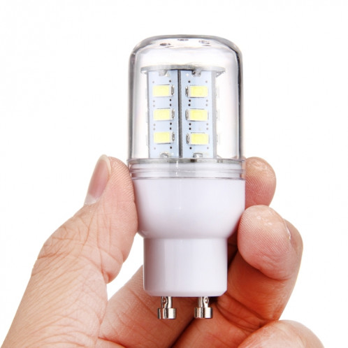 Ampoule de maïs GU10 2.5W 24 LED SMD 5730 LED, AC 12-80V (lumière blanche) SH20WL1625-011