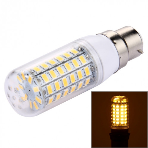 Ampoule de maïs B22 5.5W 69 LED SMD 5730 LED, AC 110-130V (blanc chaud) SH49WW1374-011