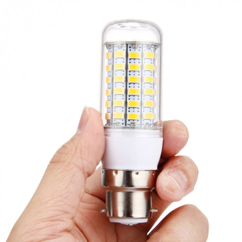 Ampoule de maïs B22 5.5W 69 LED SMD 5730 LED, AC 110-130V (blanc chaud) SH49WW1374-011