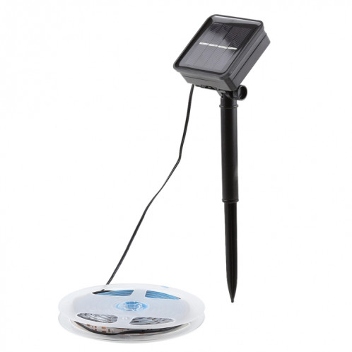 Lumière actionnée solaire imperméable blanche de bande de corde de 3m IP65 LED, lumière de fée de décoration de 90 LED SMD 2835 SH70WL1460-010