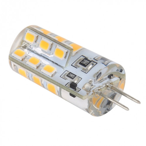 G4 SMD 2835 Ampoule de maïs 24 LED LED, DC 12V (blanc chaud) SH72WW1835-07