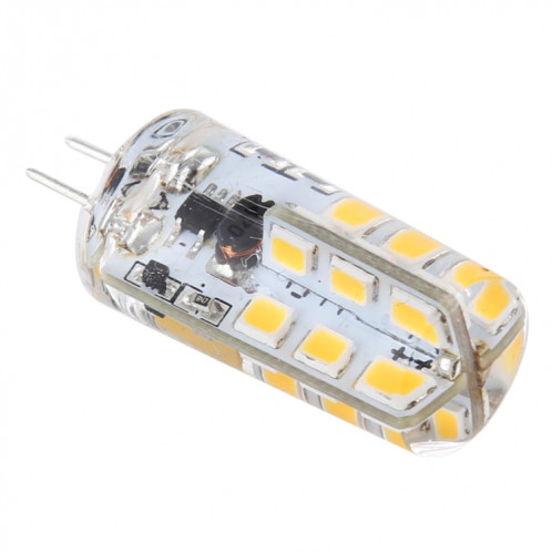 G4 SMD 2835 Ampoule de maïs 24 LED LED, AC 12V, DC 12-24V (blanc chaud) SH76WW794-07