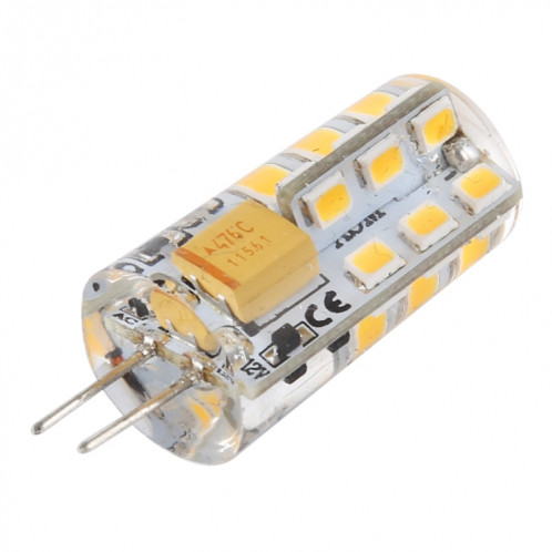 G4 SMD 2835 Ampoule de maïs 24 LED LED, AC 12V, DC 12-24V (blanc chaud) SH76WW794-07