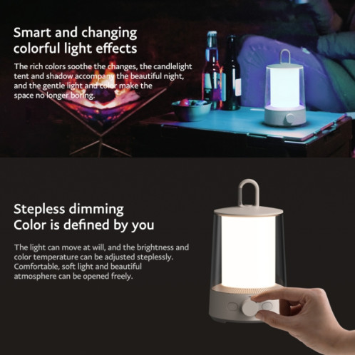 Lampe de poche de camping séparable d'origine Xiaomi Mijia 2 en 1 SX89941570-08