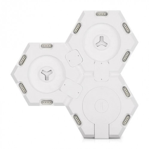 3 PCS / Set LifeSmart Creative Geometry Assembly Quantum Light avec Base, Smart APP Control / Voice Control SL9821989-013