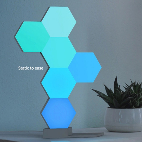 3 PCS / Set LifeSmart Creative Geometry Assembly Quantum Light avec Base, Smart APP Control / Voice Control SL9821989-013