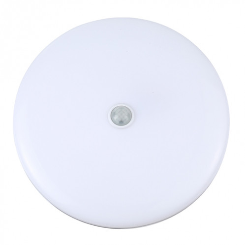 12W 6500K Forme ronde Capteur de corps humain LED Plafonnier, AC 220V (Lumière blanche) SH29WL1427-07