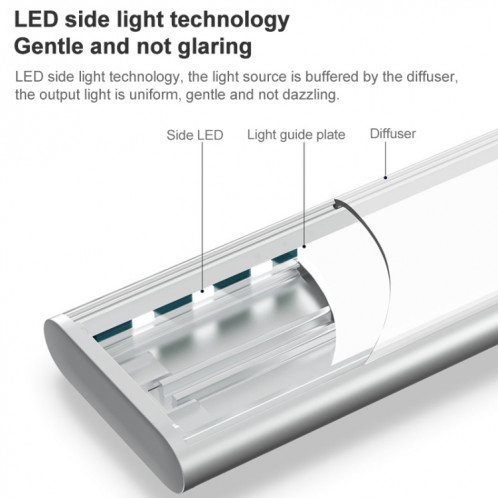 Capteur de lumière sans fil d'origine Xiaomi Youpin EZVALO 1W + lumière de capteur de corps humain, lumière blanche chaude 3500K, longueur de 40 cm SX9831748-013