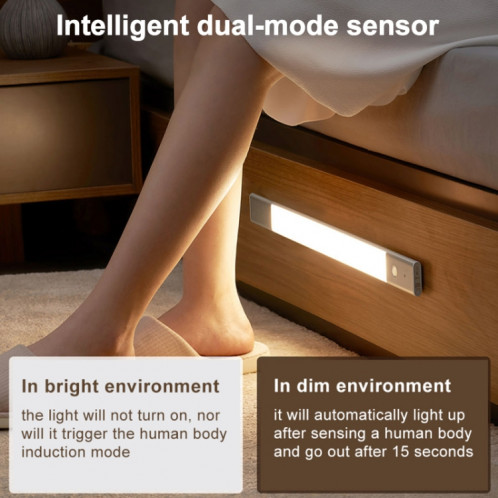 Capteur de lumière sans fil d'origine Xiaomi Youpin EZVALO 1W + lumière de capteur de corps humain, lumière blanche chaude 3500K, longueur de 30 cm SX98331628-013