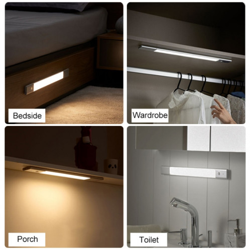 Capteur de lumière sans fil d'origine Xiaomi Youpin EZVALO 1W + lumière de capteur de corps humain, lumière blanche chaude 3500K, longueur de 30 cm SX98331628-013
