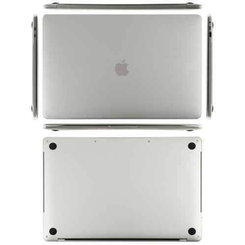 Modèle d'affichage factice factice non fonctionnel à écran sombre pour MacBook Pro 15,4 pouces A1990 (2018) / A1707 (2016-2017) (Argent) SH989S652-07