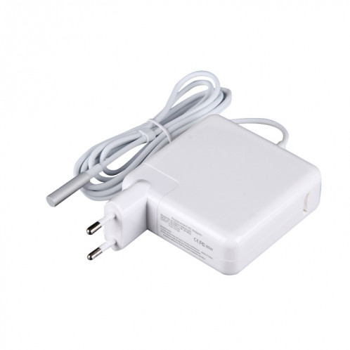 18.5V 4.6A 85W 5 Pin L Style MagSafe 1 chargeur d'alimentation pour Apple Macbook A1222 / A1290 / A1343, longueur: 1.7 m, UE Plug (blanc) SH025W902-06