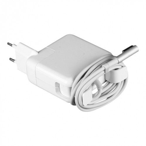 14.5V 3.1A 45W 5 Pin L Style MagSafe 1 chargeur d'alimentation pour Apple Macbook A1244 / A1237 / A1369 / A1370 / A1374 / A1304, longueur: 1,7 m, UE Plug (blanc) SH026W1937-06