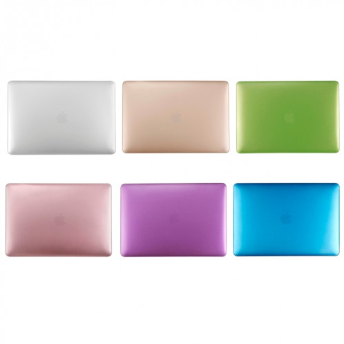 Pour 2016 Nouveau Macbook Pro 13,3 pouces A1706 & A1708 PC Portable + Métal Pétrole Surface Protection Étui (Argent) SH050S570-07