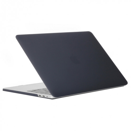 Pour 2016 Nouveau Macbook Pro 13.3 pouces A1706 & A1708 Ordinateur Portable Texture Givrée PC Cas de Protection (Noir) SH052B1774-06