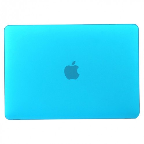 Pour 2016 Nouveau Macbook Pro 13.3 pouce A1706 & A1708 Ordinateur Portable Texture Givrée PC Cas de Protection (Bleu Foncé) SH052D862-06