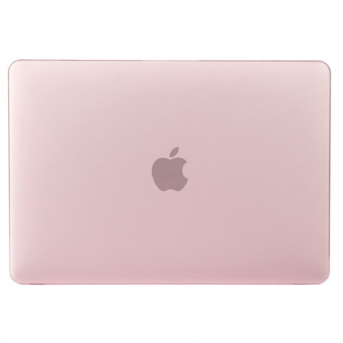 Pour 2016 Nouveau Macbook Pro 13.3 pouce A1706 & A1708 Ordinateur Portable Texture Givrée PC Cas de Protection (Rose) SH052F1329-06