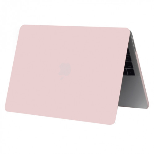 Pour 2016 Nouveau Macbook Pro 13.3 pouce A1706 & A1708 Ordinateur Portable Texture Givrée PC Cas de Protection (Rose) SH052F1329-06