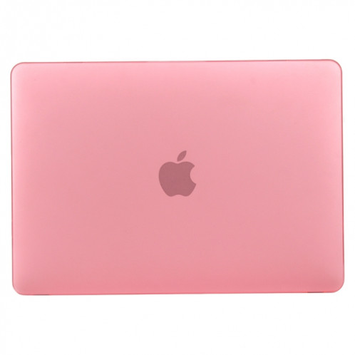 Pour 2016 Nouveau Macbook Pro 13.3 pouce A1706 & A1708 Ordinateur Portable Texture Givrée PC Cas de Protection (Rose) SH052M315-06