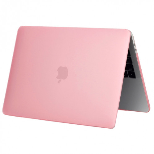 Pour 2016 Nouveau Macbook Pro 13.3 pouce A1706 & A1708 Ordinateur Portable Texture Givrée PC Cas de Protection (Rose) SH052M315-06