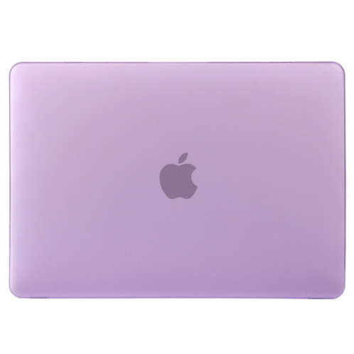 Pour 2016 Nouveau Macbook Pro 13.3 pouce A1706 & A1708 Ordinateur Portable Texture Givrée PC Cas de Protection (Violet) SH052P1088-06