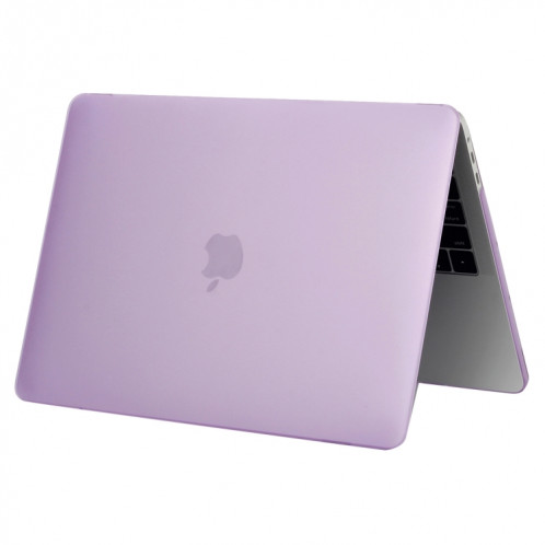 Pour 2016 Nouveau Macbook Pro 13.3 pouce A1706 & A1708 Ordinateur Portable Texture Givrée PC Cas de Protection (Violet) SH052P1088-06