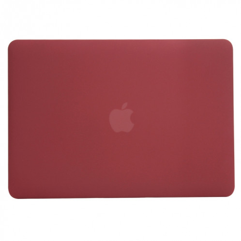 Pour 2016 Nouveau Macbook Pro 13.3 pouce A1706 & A1708 Ordinateur Portable Texture Givrée PC Cas de Protection (Rouge Vent) SH52WR1038-06