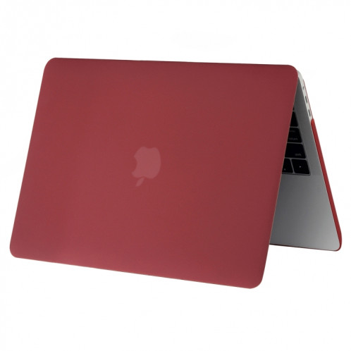 Pour 2016 Nouveau Macbook Pro 13.3 pouce A1706 & A1708 Ordinateur Portable Texture Givrée PC Cas de Protection (Rouge Vent) SH52WR1038-06