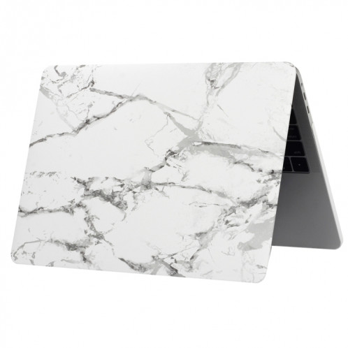 Pour 2016 Nouveau Macbook Pro 13.3 pouce A1706 et A1708 Blanc Noir Texture Marbre Motif Ordinateur Portable Stickers D'eau PC Cas de Protection SH053L1552-05