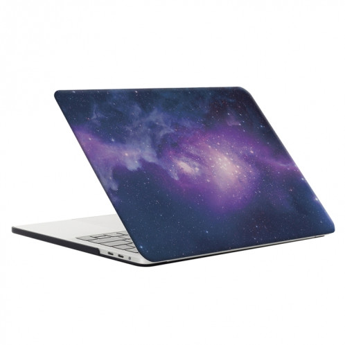 Pour 2016 Nouveau Macbook Pro 13.3 pouce A1706 et A1708 Bleu Starry Sky Motif Ordinateur Portable Stickers D'eau PC Cas de Protection SH053P1591-05